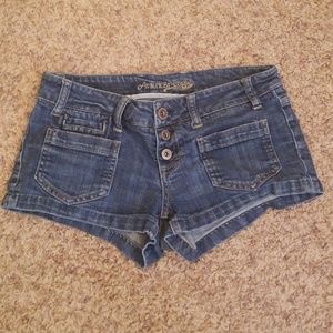 American Eagle Blue Jean Shorts